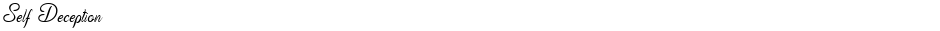 Self DeceptionDemo