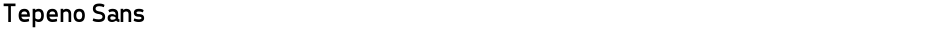 Tepeno SansDemo