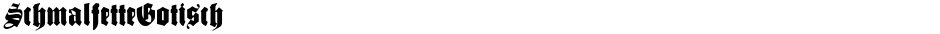 SchmalfetteGotischDemo