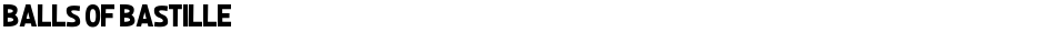 Balls of BastilleDemo