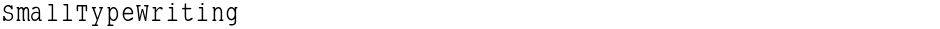 SmallTypeWritingDemo