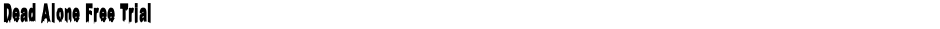 Dead Alone Free TrialDemo