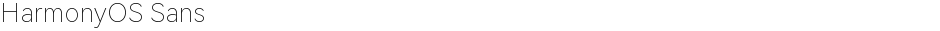 HarmonyOS SansDemo