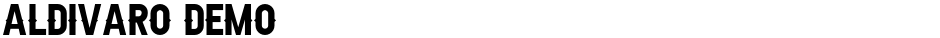 Aldivaro DemoDemo