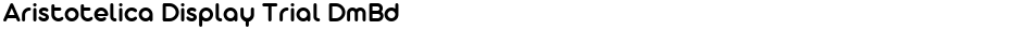 Aristotelica Display Trial DmBdDemo