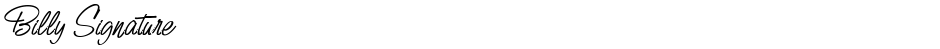 Billy SignatureDemo