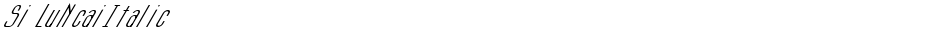 Si LuNcaiItalicDemo