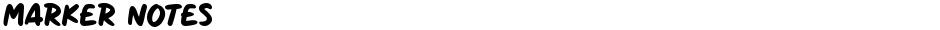 Marker NotesDemo