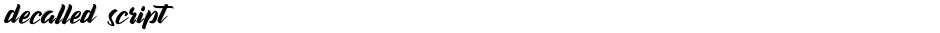decalled scriptDemo