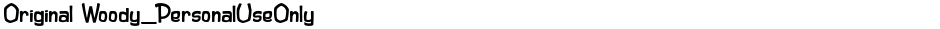 Original Woody_PersonalUseOnlyDemo