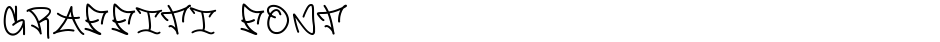 Graffiti fontDemo