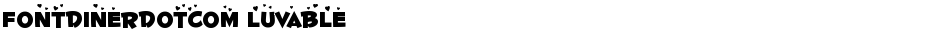 Fontdinerdotcom LuvableDemo