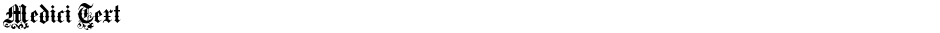 Medici TextDemo