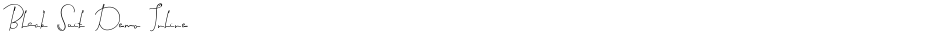 Black Suit Demo InlineDemo