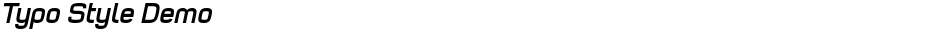 Typo Style DemoDemo