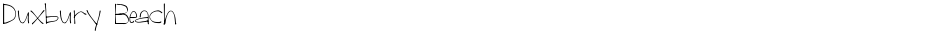 Duxbury BeachDemo