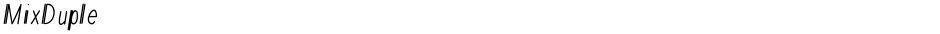MixDupleDemo