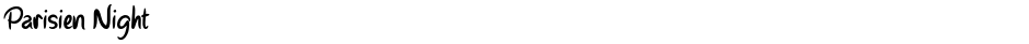 Parisien NightDemo