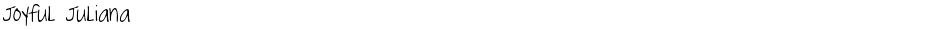 Joyful JulianaDemo