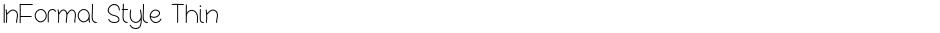 InFormal Style ThinDemo