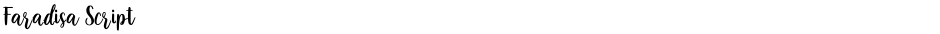 Faradisa ScriptDemo