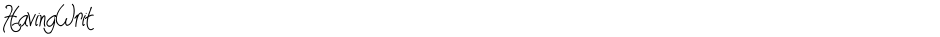 HavingWritDemo