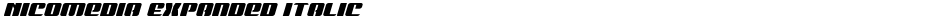 Nicomedia Expanded ItalicDemo