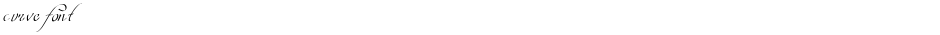 curve fontDemo