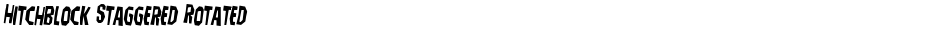 Hitchblock Staggered RotatedDemo