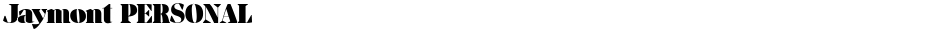 Jaymont PERSONALDemo