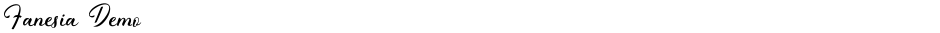 Fanesia DemoDemo