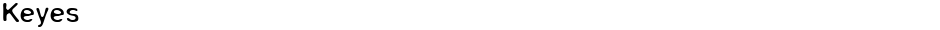 KeyesDemo
