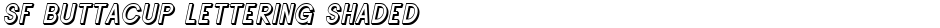 SF Buttacup Lettering ShadedDemo