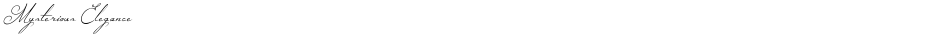 Mysterious EleganceDemo