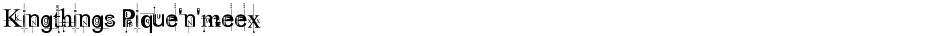 Kingthings Pique'n'meexDemo