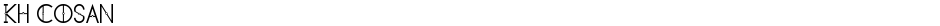 KH CosanDemo