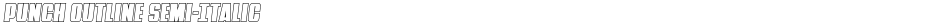 Punch Outline Semi-ItalicDemo