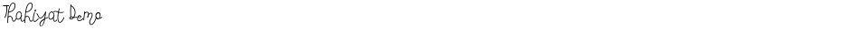 Thahiyat DemoDemo