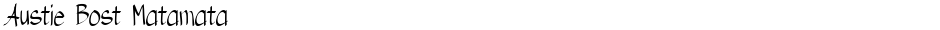 Austie Bost MatamataDemo