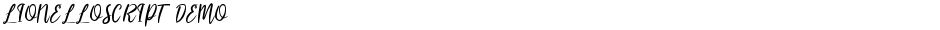 LIONELLOSCRIPT DEMODemo