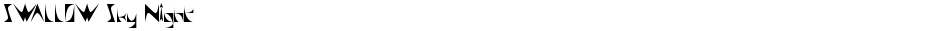 SWALLOW Sky NightDemo