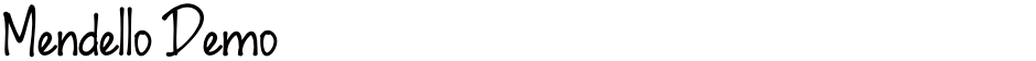 Mendello DemoDemo