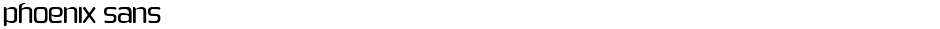 Phoenix SansDemo