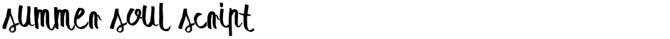 summer soul scriptDemo