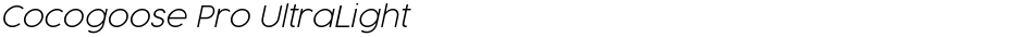 Cocogoose Pro UltraLightDemo