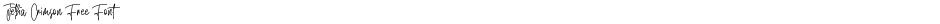 Jetha Crimson Free FontDemo