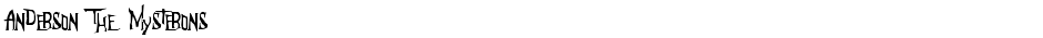 Anderson The MysteronsDemo