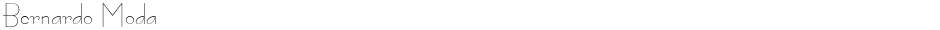 Bernardo ModaDemo