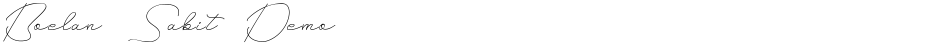 Boelan Sabit DemoDemo