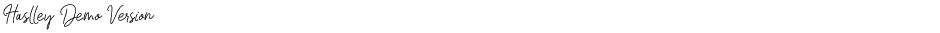 Haslley Demo VersionDemo